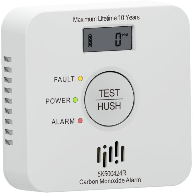 Häkävaroitin LCD-näytöllä Prosec RF 2V 2kpl