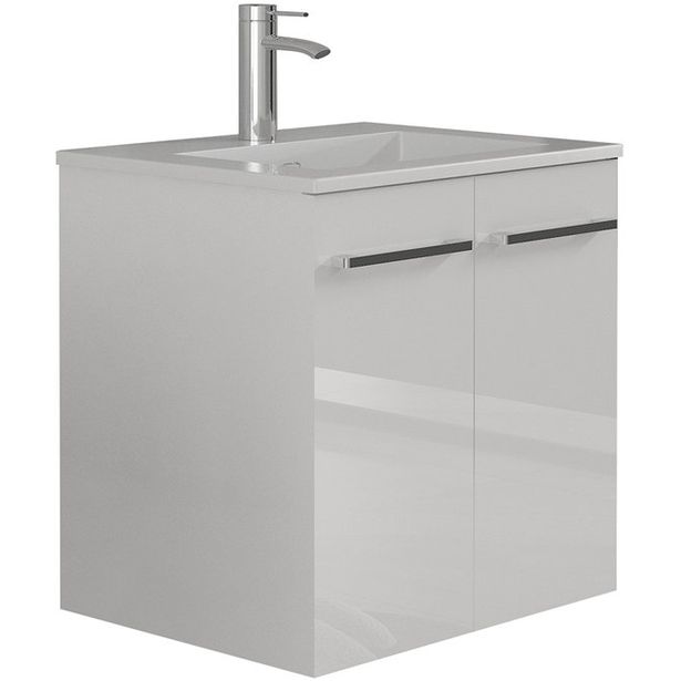 Allaskaappi Lektar Indoor Kaisla, pvc, 50cm, ovilla, valkoinen