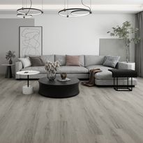 Vinyylilattia Luna Smoke, integroitu alusmateriaali