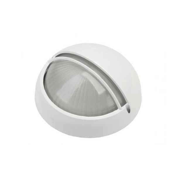 Plafondi Noor Omega 100 lipalla, ø260x120mm, valkoinen