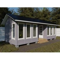 Aitta Aarni E20VK, 8040x3236mm, 19.6m², puuvalmis