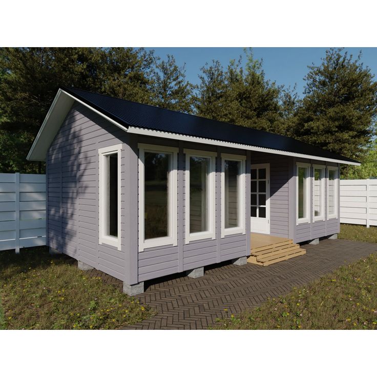 Aitta Aarni E25VK, 8040x4240mm, 25.6m², puuvalmis