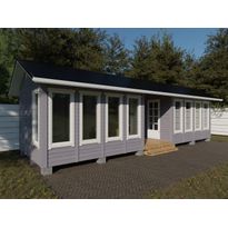 Aitta Aarni E26VK, 10040x3236mm, 26.2m², puuvalmis