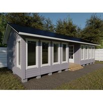 Aitta Aarni E34VK, 10040x4236mm, 34.2m², puuvalmis