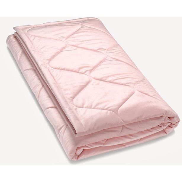 Päiväpeitto Lennol Manuel, 250x260cm, vaalea roosa