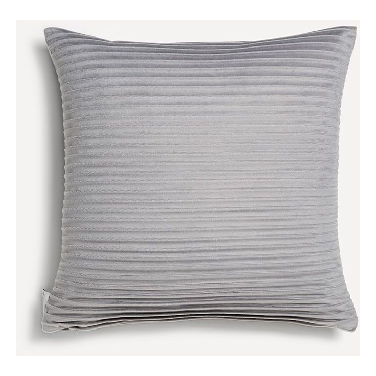 Samettityyny Lennol Cooper, 45x45cm, harmaa