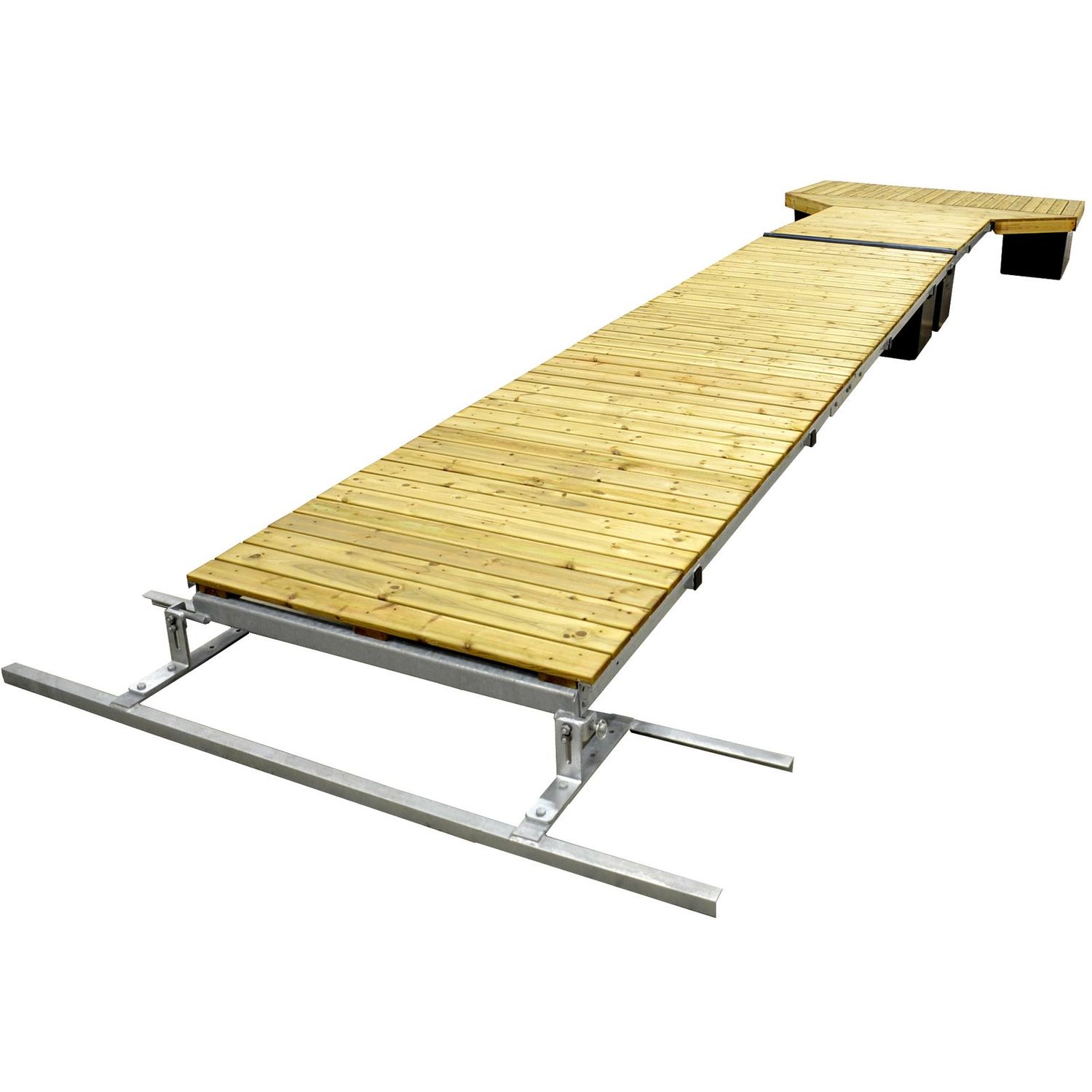 Laituri Luoman Lumme LBX-2-6-6, 2.3x12.7m + ponttonit