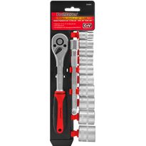 Työkalusarja ProMaster, 3/8&quot;, 12-os.