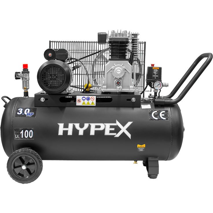 Kompressori Hypex, 100l, 320l/min, 3hp, 230V