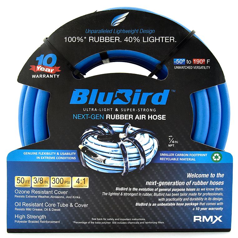 Paineilmaletku BluBird 15 m, 3/8"