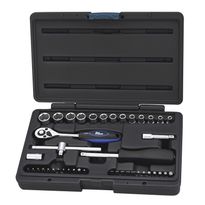 Työkalusarja Pro Precis, 1/4&quot;, 42-os., 4-14mm, lyhyet hylsyt