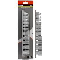 Hylsysarja Amrox, 3/8&quot;, SAE 1/4&quot;-7/8&quot;, 11-os.