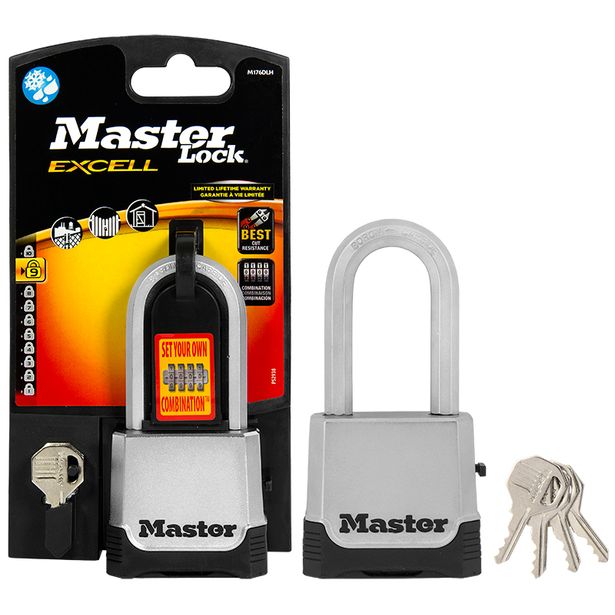 Riippulukko MasterLock 56x51mm, numeroyhdistelmä