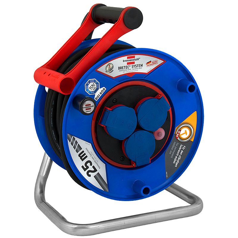 Kaapelikela Brennenstuhl, 25m, pyörimätön keskiö