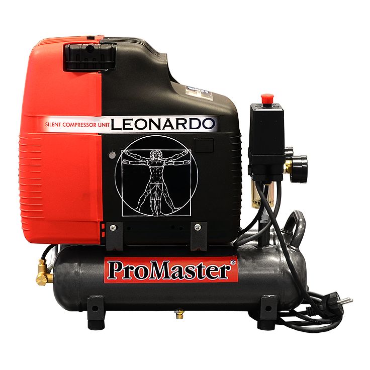 Kompressori ProMaster Leonardo, 2X3L/105L/1HP/230V