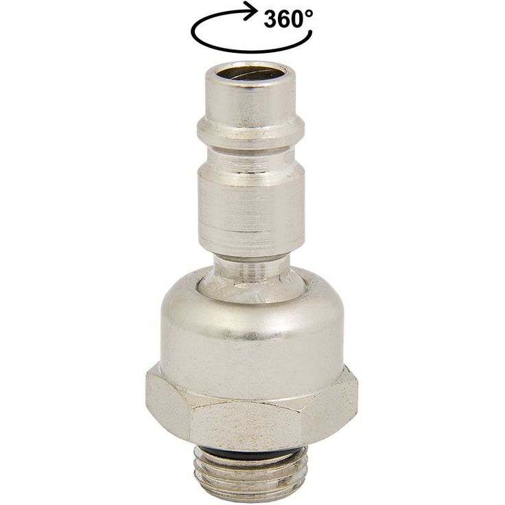 Nivelliitin ProMaster, 1/4", ulkokierteellä, 360 astetta