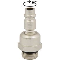 Nivelliitin ProMaster, 3/8&quot;, ulkokierteellä, 360 astetta