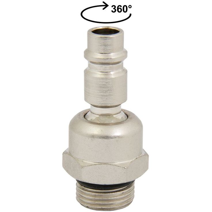 Nivelliitin ProMaster, 3/8", ulkokierteellä, 360 astetta