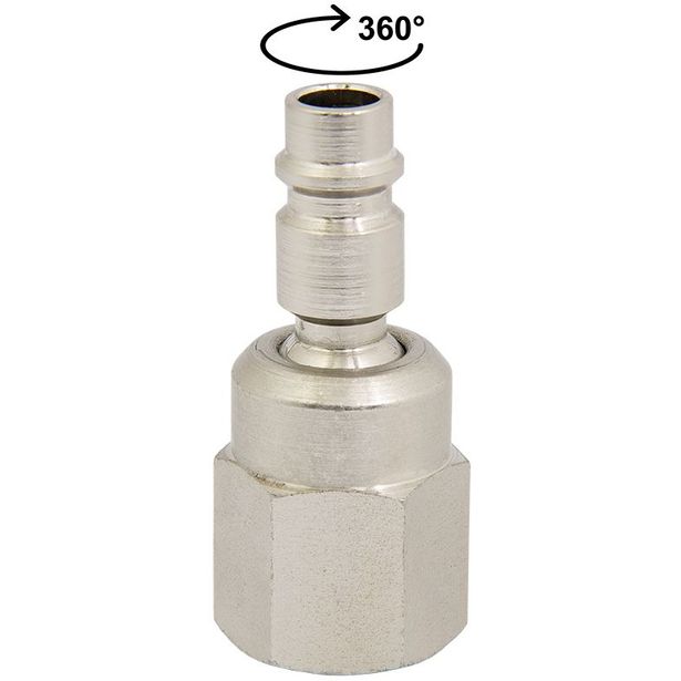 Nivelliitin ProMaster, 3/8", sisäkierteellä, 360 astetta