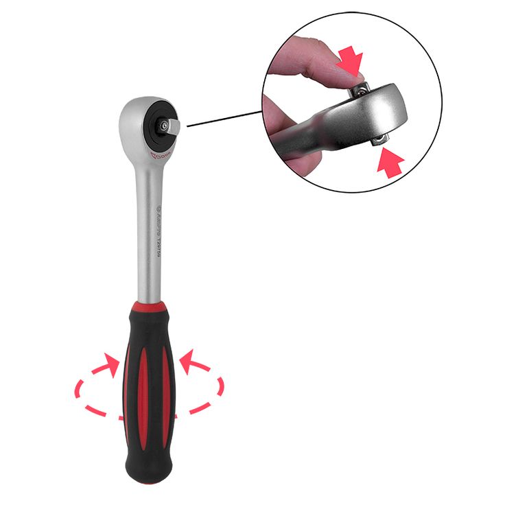 Räikkäväännin AmPro, 3/8", rotaatio