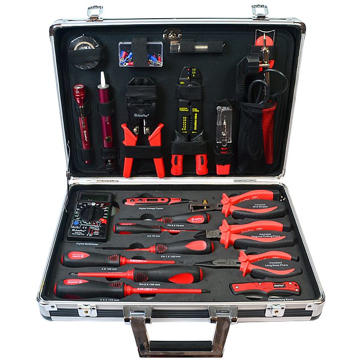 Sähkötyökalusarja AmPro, 48-osainen