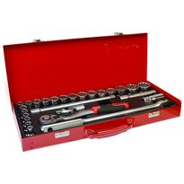 Työkalusarja AmPro, 1/2&quot;, 26-osainen, Fits-all