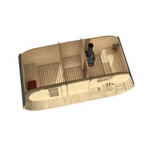 Tynnyrisauna Tene Lohja 11.8m²