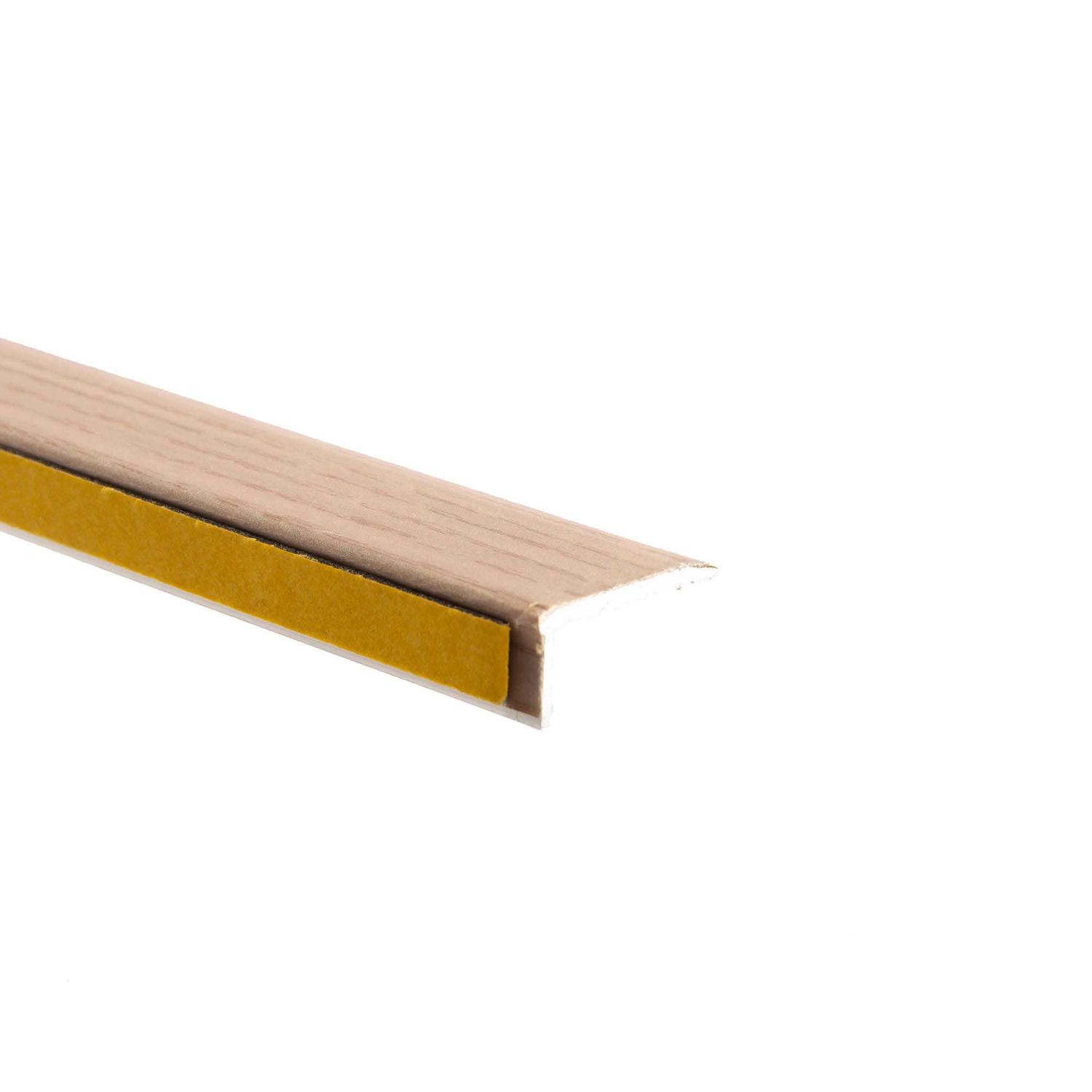 Päätelista DuriFix NR267, 25x2000 mm, alumiini, vaalea tammi