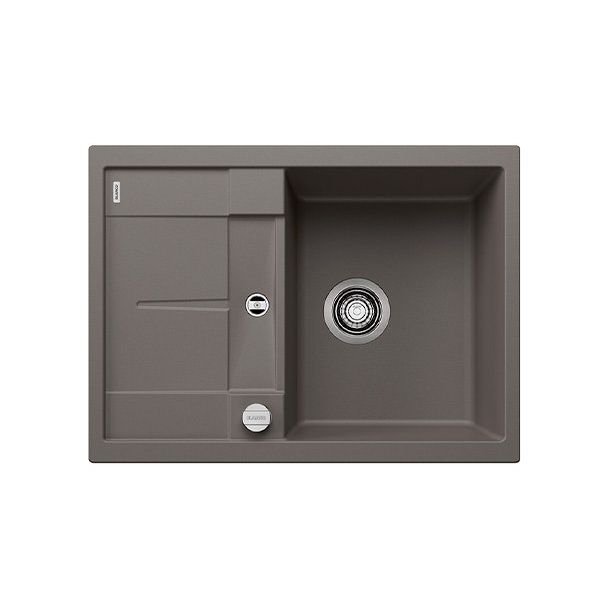 Keittiöallas Blanco Metra 45 S Compact 680x500mm silgranit volcano-harmaa