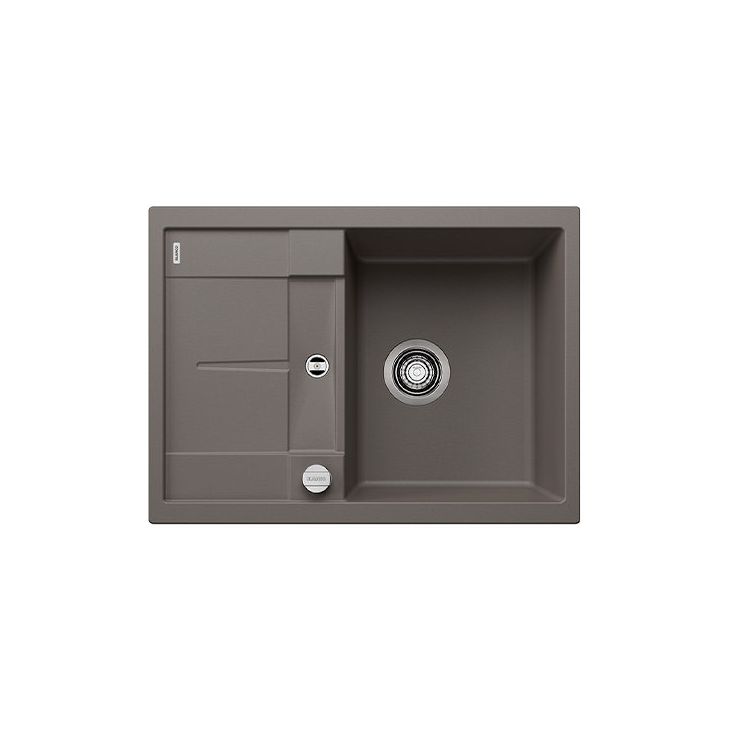 Keittiöallas Blanco Metra 45 S Compact 680x500mm silgranit volcano-harmaa