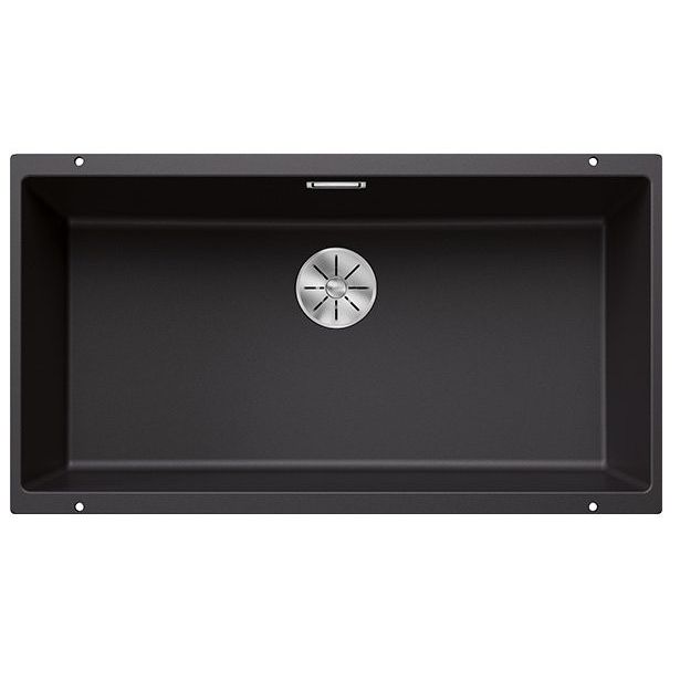 Keittiöallas Blanco Subline 800-U 830x460mm silgranit mattamusta