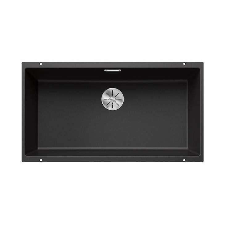 Keittiöallas Blanco Subline 800-U 830x460mm silgranit mattamusta