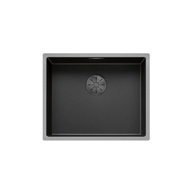 Keittiöallas Blanco Claron 500-U Dark Steel 540x440mm