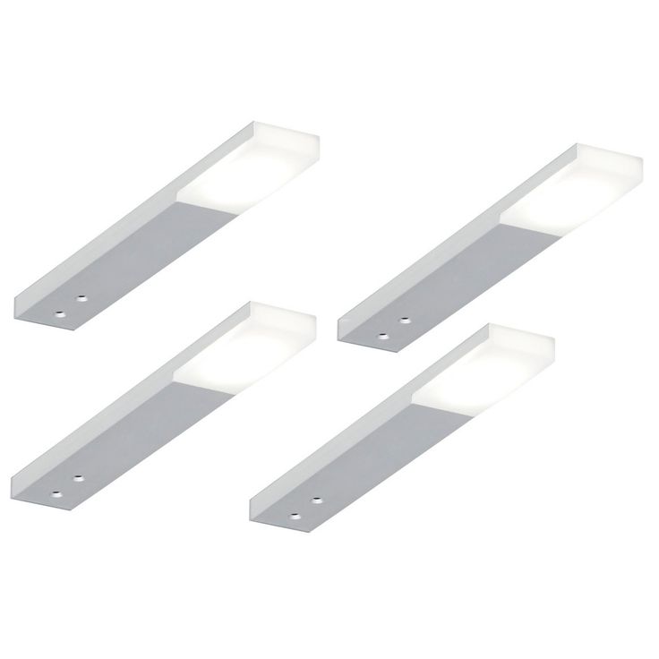 LED-profiilisetti Limente LED-Zircon Tran, 4kpl, 4.9W, alulook