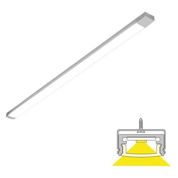 LED-profiili Limente 146 LUX, 1460mm, 30W, alumiini