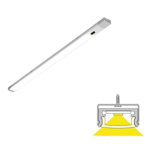 LED-profiili Limente 116 LUX-IR, 1160mm, 10W, alumiini