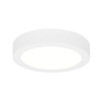 LED-alasvalo Limente DRS-18 Lux, Ø 225x40mm, 18W, IP20, valkoinen