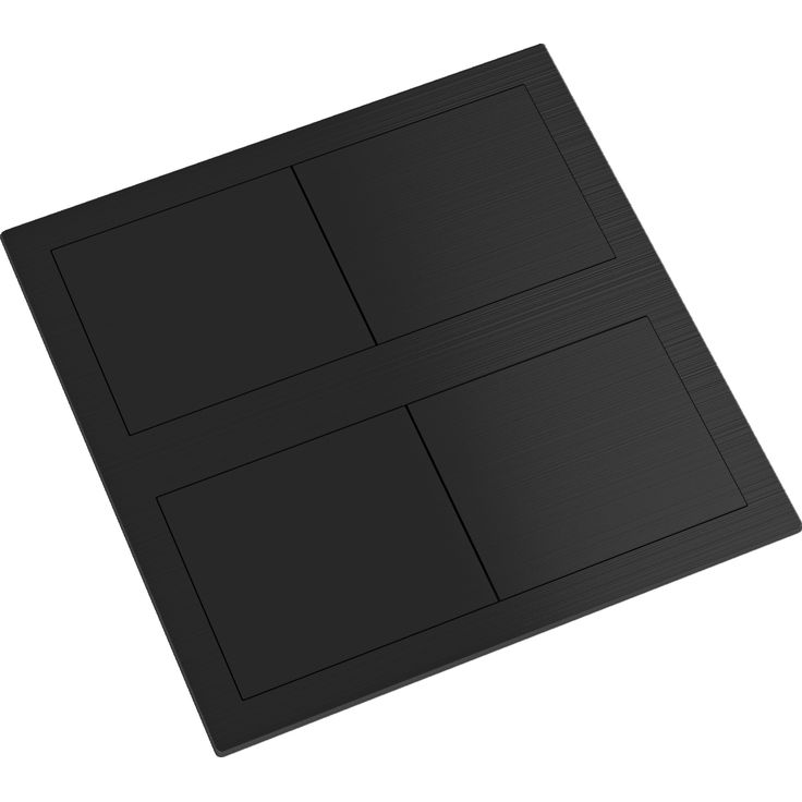 Pistorasia Limente Desk-2 240V IP44, 40x117x117mm, mattamusta