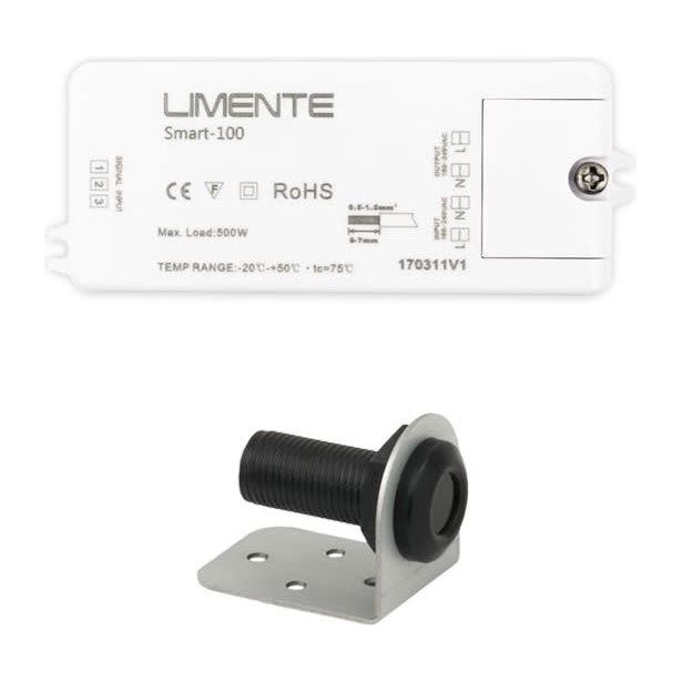 Liiketunnistin Limente Smart 140, IR-kytkin, valaistuksen ohjain