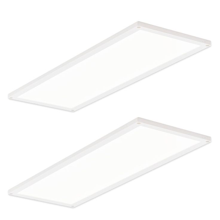 LED-kalustevalaisinsetti Limente LED-Flat 22, 2x7.6W, valkoinen