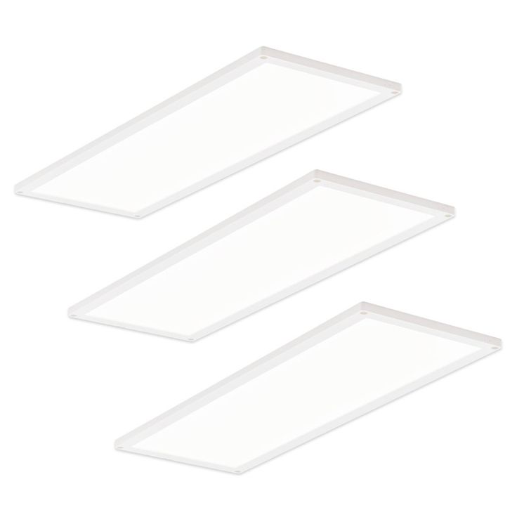 LED-kalustevalaisinsetti Limente LED-Flat 22, 3x7.6W, valkoinen