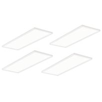 LED-kalustevalaisinsetti Limente LED-Flat 22, 4x7.6W, valkoinen