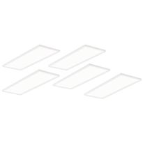 LED-kalustevalaisinsetti Limente LED-Flat 22, 5x7.6W, valkoinen