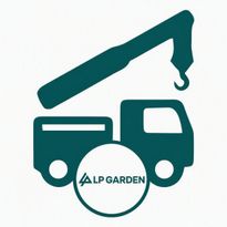 LP Garden toimituksen HIAB-purku