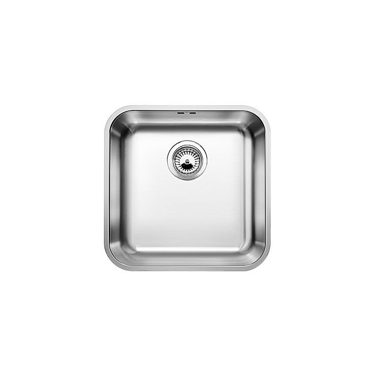 Keittiöallas Blanco Supra 400-U, 430x430mm, altakiinnitettävä, rst