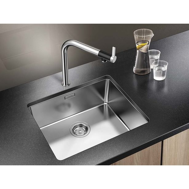 Keittiöallas Blanco Andano 500-U, 540x440mm, rst, altakiinnitettävä