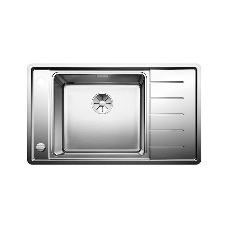 Keittiöallas Blanco Andano XL 6 S-IF Compact, 500x860mm, rst, taso oikealla, upotettava/huullettava