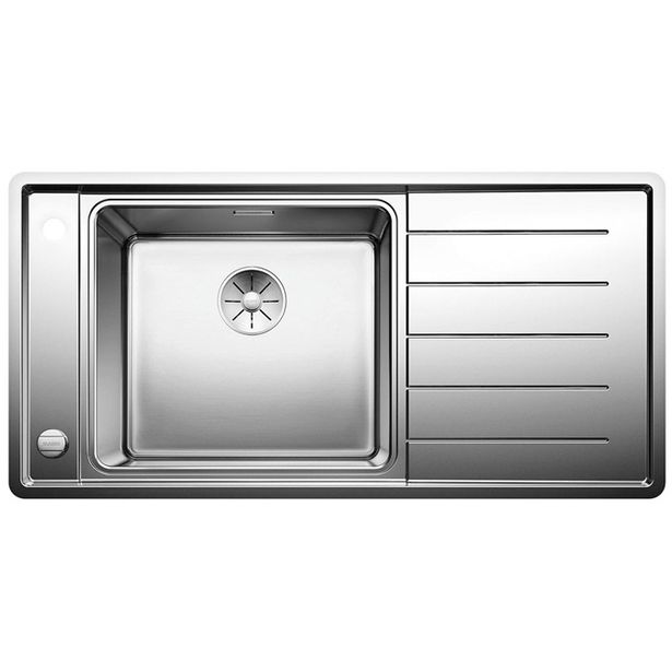 Keittiöallas Blanco Andano XL 6 S-IF, 500x1000mm, rst, taso oikealla, upotettava/huullettava
