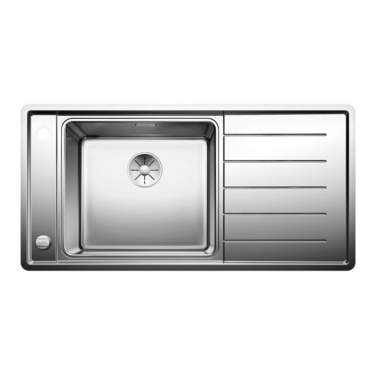 Keittiöallas Blanco Andano XL 6 S-IF, 500x1000mm, rst, taso oikealla, upotettava/huullettava
