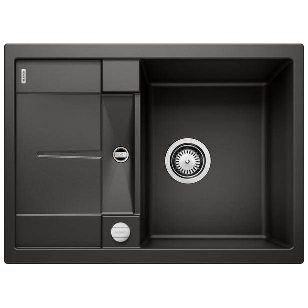 Keittiöallas Blanco Metra 45 S Compact, 680x500mm, silgranit, mattamusta